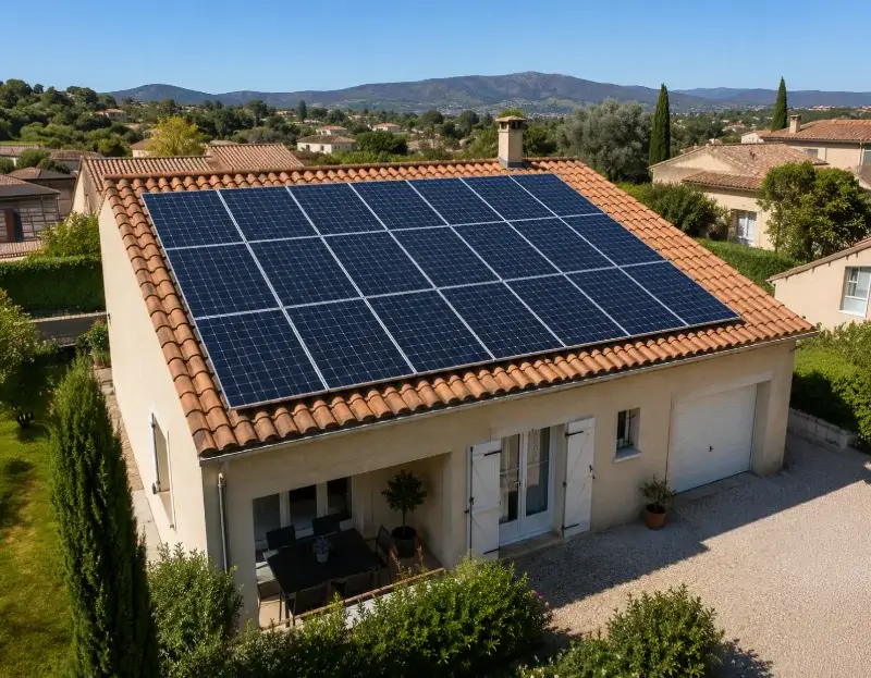 Prime à l'autoconsommation panneaux solaires Serralongue — aide financière de l'État